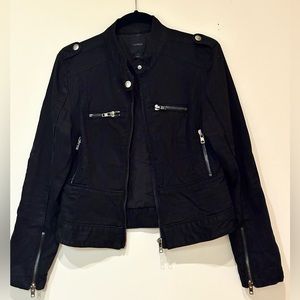 Women’s Express Black Moto Jacket
